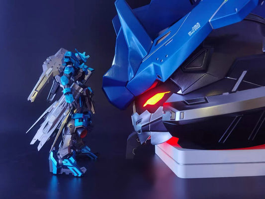 NEONX ASW-G-XX Vidar 1:1 Scale Wearable Helmet - LED Eyes Gundam Cosplay Art