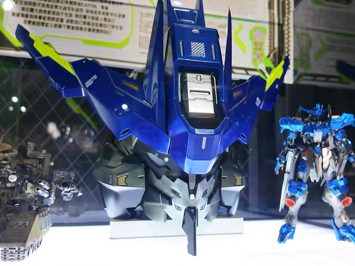 NEONX ASW-G-XX Vidar 1:1 Scale Wearable Helmet - LED Eyes Gundam Cosplay Art