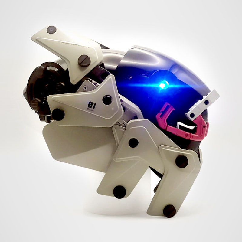 Inosuke Mecha Helmet