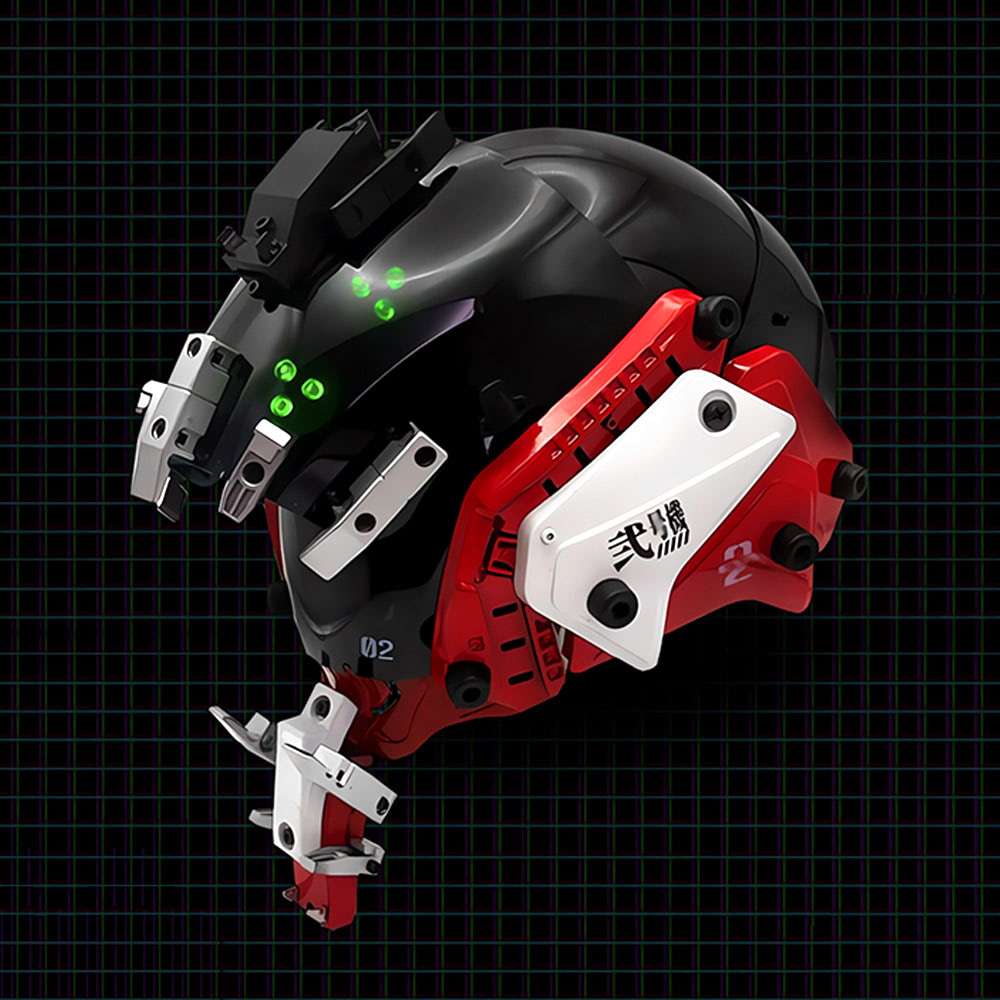 Mecha Helmet EVA-02