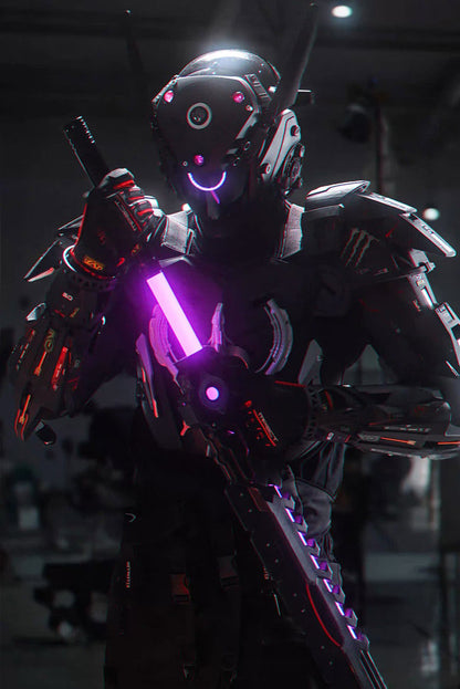 Mecha Helmet Unit-02