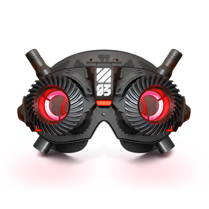Steampunk Cyberpunk LED Glasses 03