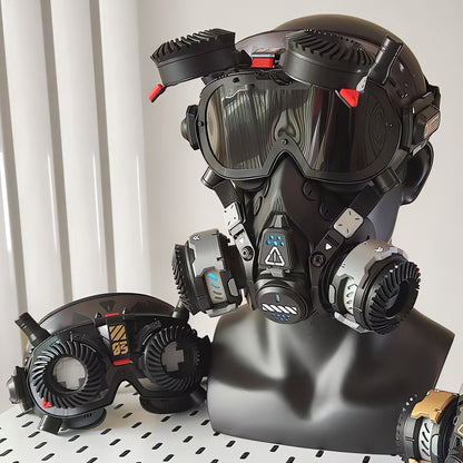 Steampunk Cyberpunk LED Glasses 03