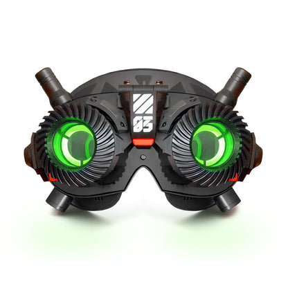 Steampunk Cyberpunk LED Glasses 03
