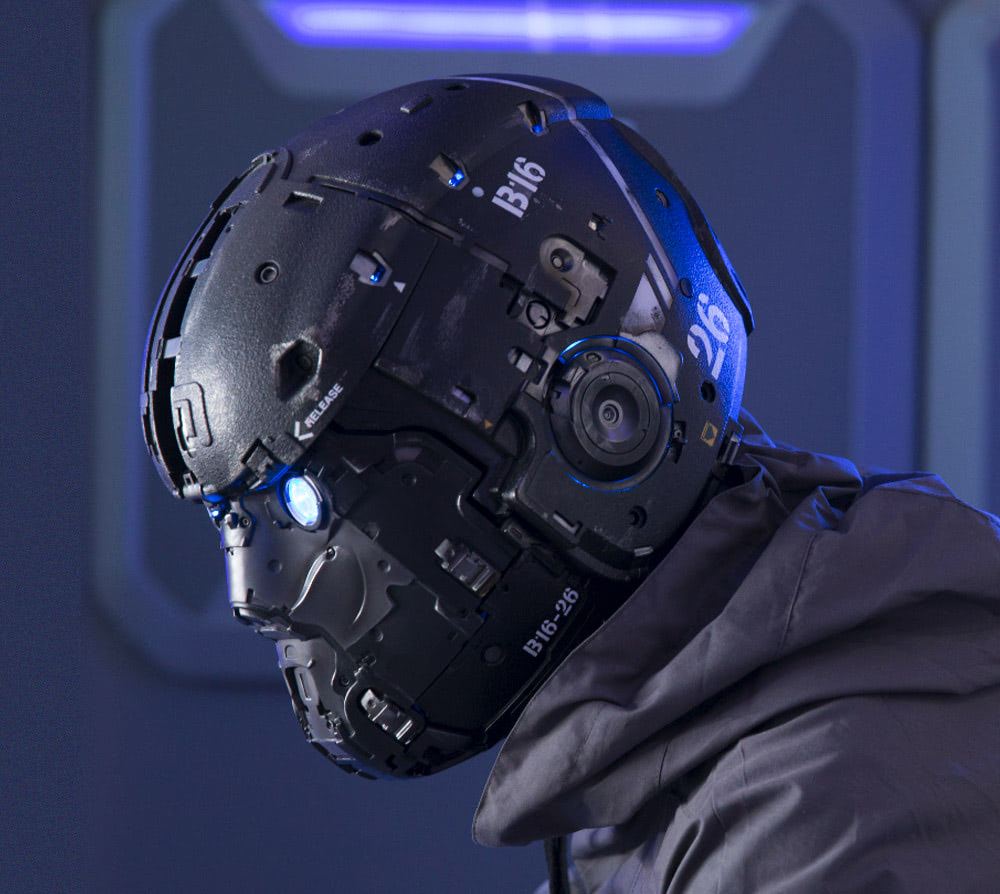 Warriors of Future Helmet