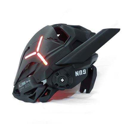NEONX T1 Titan-X Full-Face LED Mecha Helmet