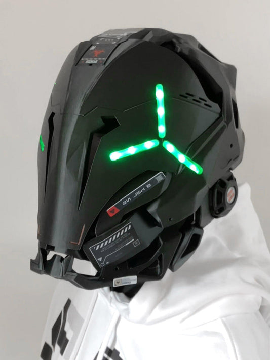 NEONX T1 Titan-X Full-Face LED Mecha Helmet